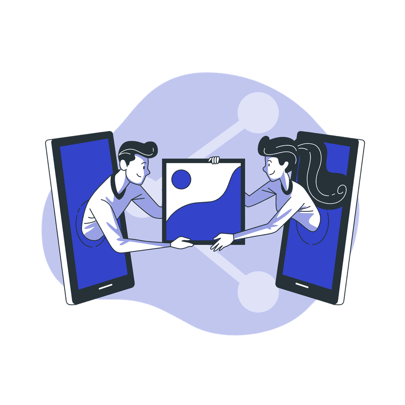 Image showcasing barter